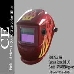 solar powered auto darkening welding helmet with CE