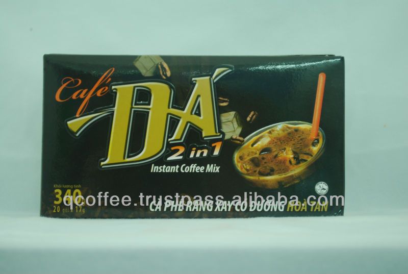 Qcafe 2 in 1 Instant Coffee