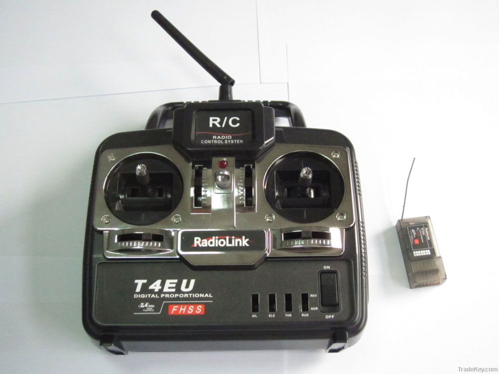 Radiolink 4CH 2.4GHz RC for airplane and helicopter T4EU