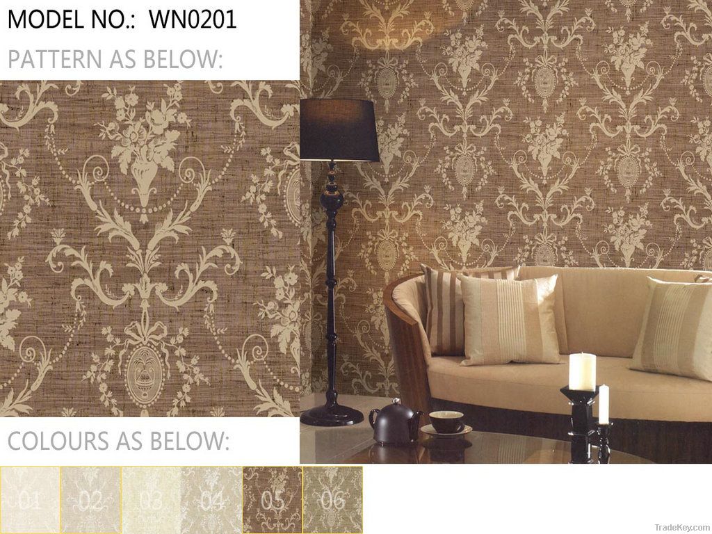 2012 the latest design designer wallpaper catalogue home decoration