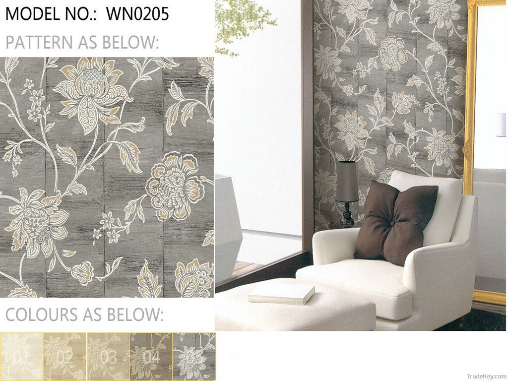 2012 the latest design designer wallpaper catalogue home decoration