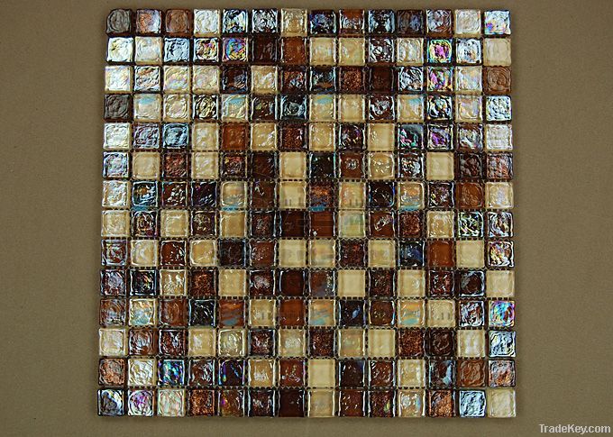 pure Iridescent mosaic, wall tile backsplash, kitchen tilesEM20RC10