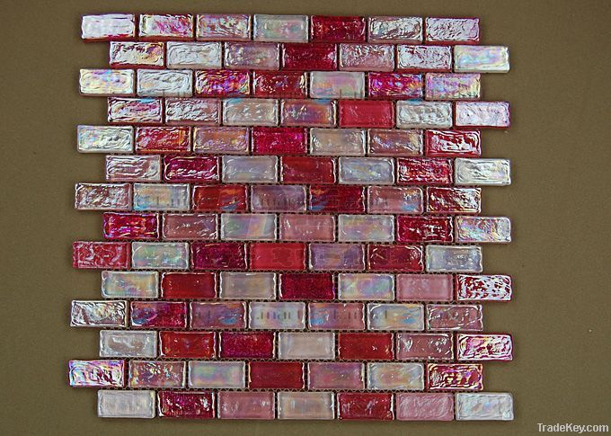 pure Iridescent mosaic, wall tile backsplash, kitchen tilesEM42RC09