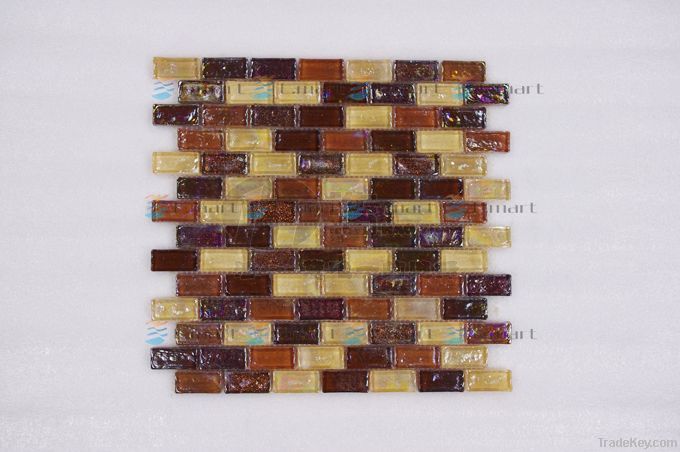 pure Iridescent mosaic, wall tile backsplash, kitchen tilesEM42RC10