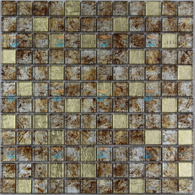 Stainless steel mosaic tile wall tile backsplashes .bathroom tile