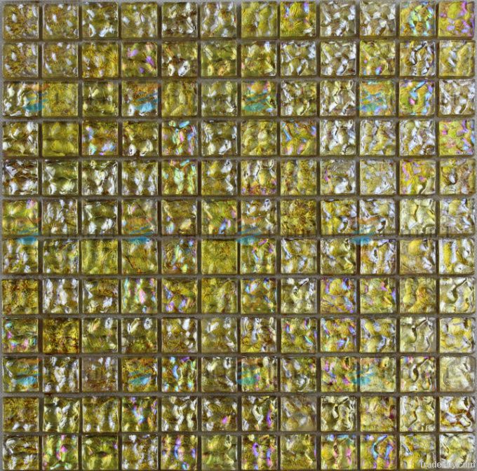 Iridescent pearl mosaic, wall tile backsplash, kitchen tiles