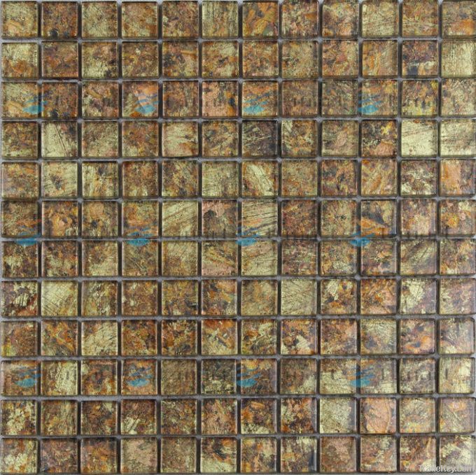 Iridescent pearl mosaic, wall tile backsplash, kitchen tiles