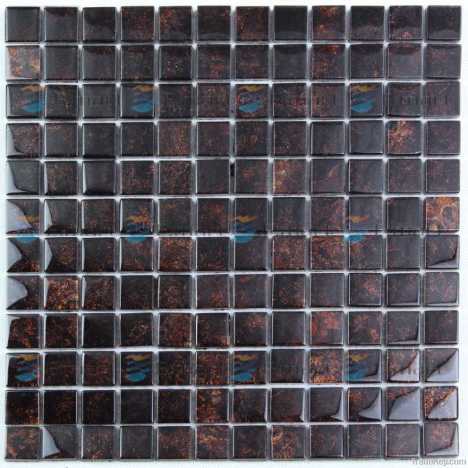 Iridescent pearl mosaic, wall tile backsplash, kitchen tiles