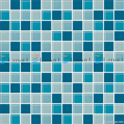 Glass Mosaic Tile (Mixed pure colo)