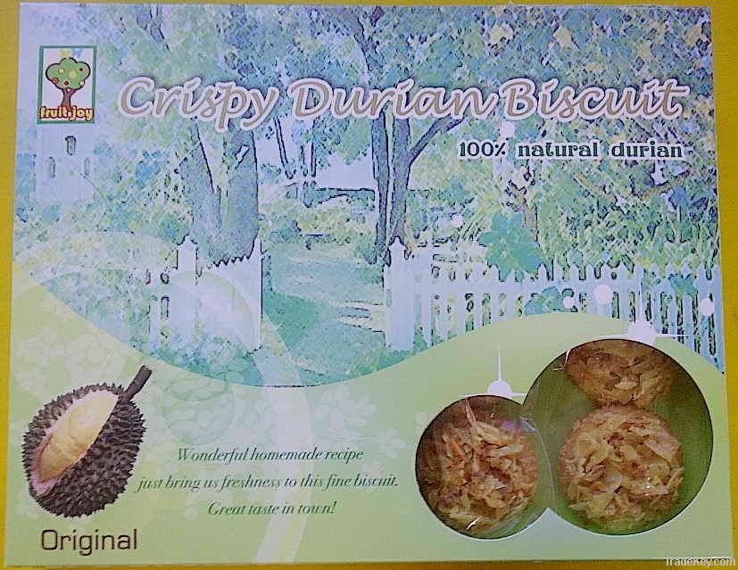 Crispy durian biscuit