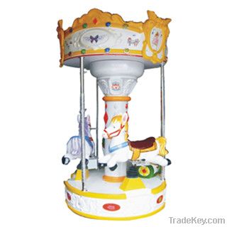 Lovely carousel horse amusement park game machine