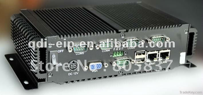 Atom D525 based Fully enclosed Fanless industrial box