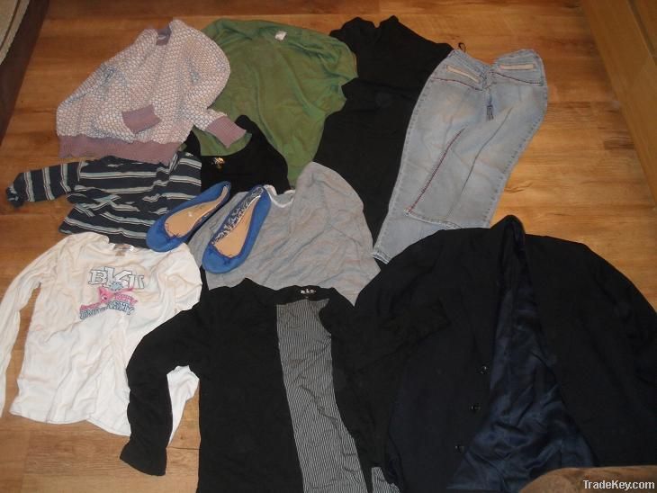 Second hand clothes 0, 75GBP/kg