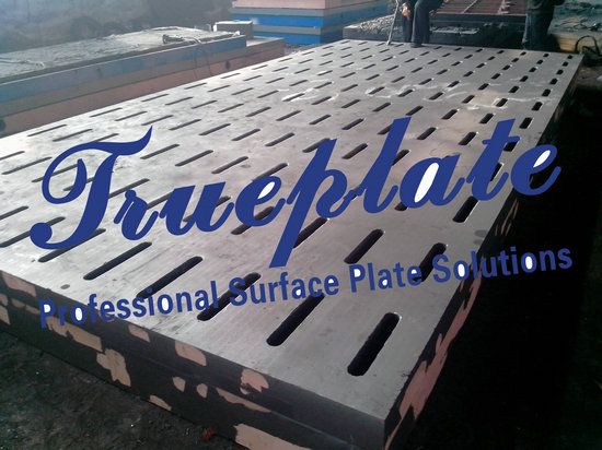 Cast Iron Floor Bed Plate for Inspection