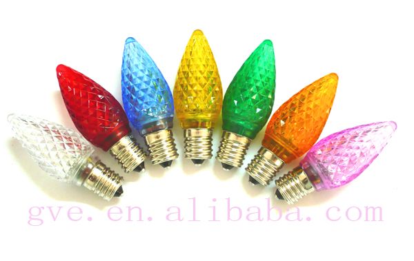 LED Christmas bulbs