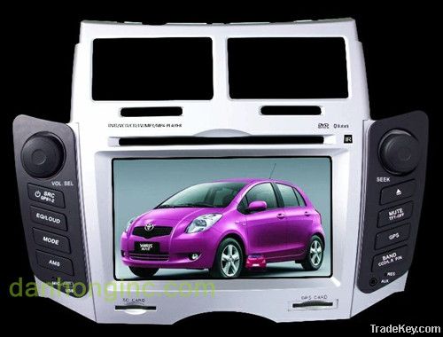 7 inch car dvd player with GPS and entertainment for TOYOTA