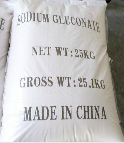 China High purity 99% low price sodium gluconate concrete adiitives tech food grade