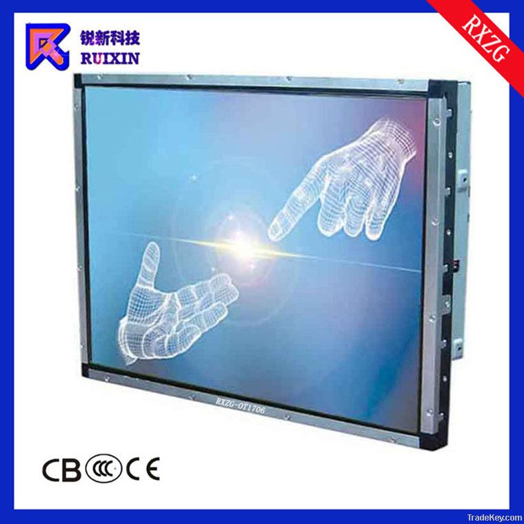 17" LCD Open Frame Touch Monitor (SAW screen)