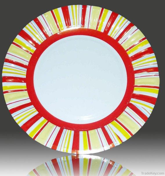 paper plate, paper bowl