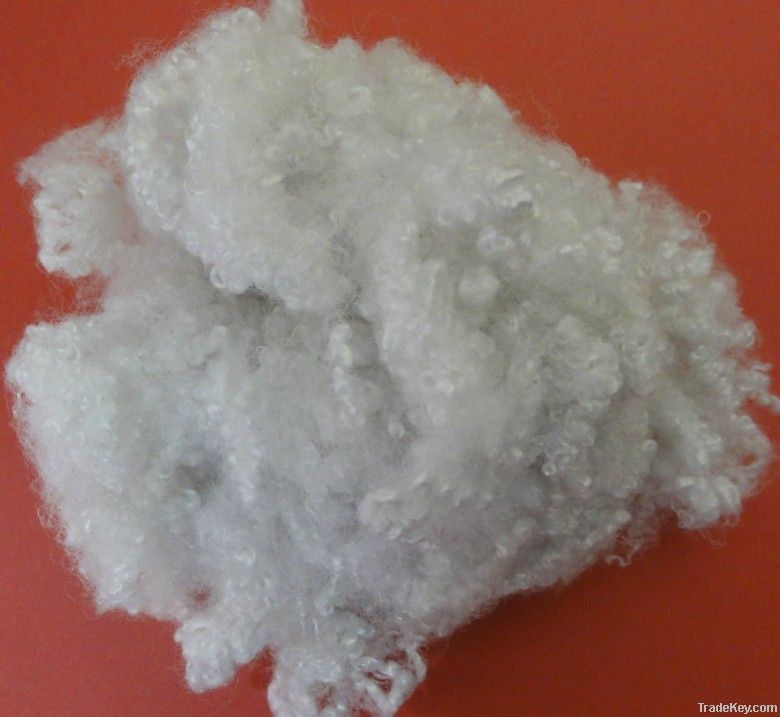 Recycled pillow fiber