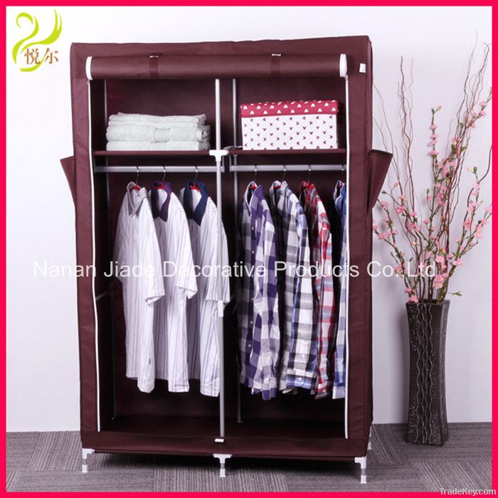 2012 new style portable non-woven fabric wardrobe