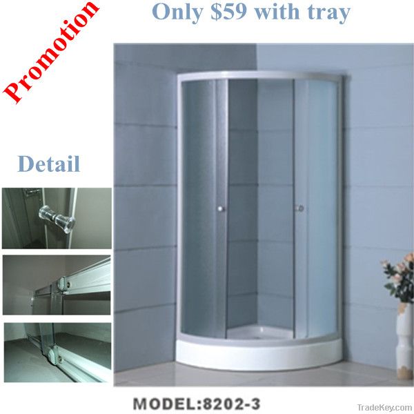 only $59 shower room with tray