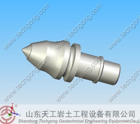 Round shank cutter bit/mining pick