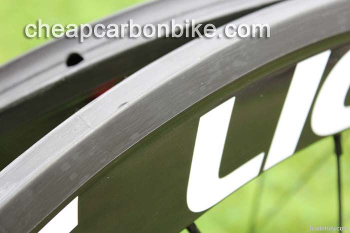 Most Light Weight, 700C 50mm Tubular Full Carbon Fiber Bicycle Wheelset