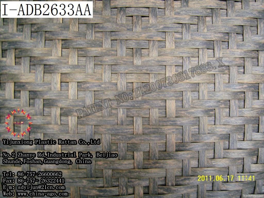 plastic rattan fiber/plastic wicker/synthetic rattan fiber/pe wicker