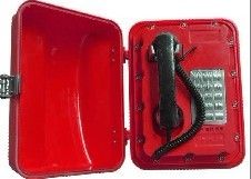 Emergency outdoor telephone