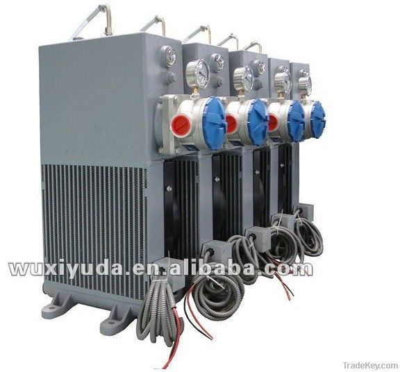 concrete mixer oil cooler radiator