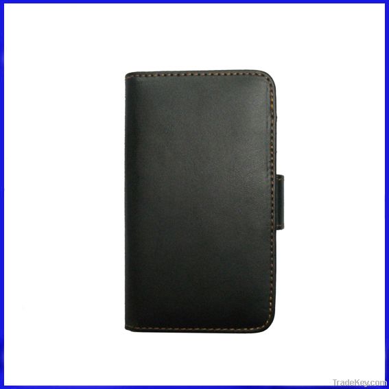 Wallet Leather Case for iPhone 4 4S, Book Design, More Colors Available