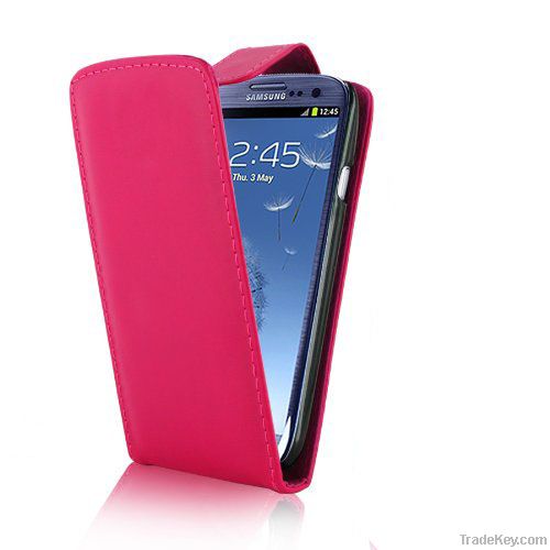 Leather Flip Case for Samsung Galaxy S3 I9300, Leather Case, IN STOCK