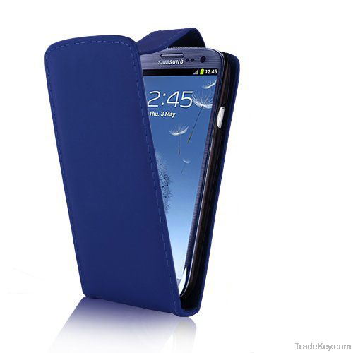 Leather Flip Case for Samsung Galaxy S3 I9300, Leather Case, IN STOCK