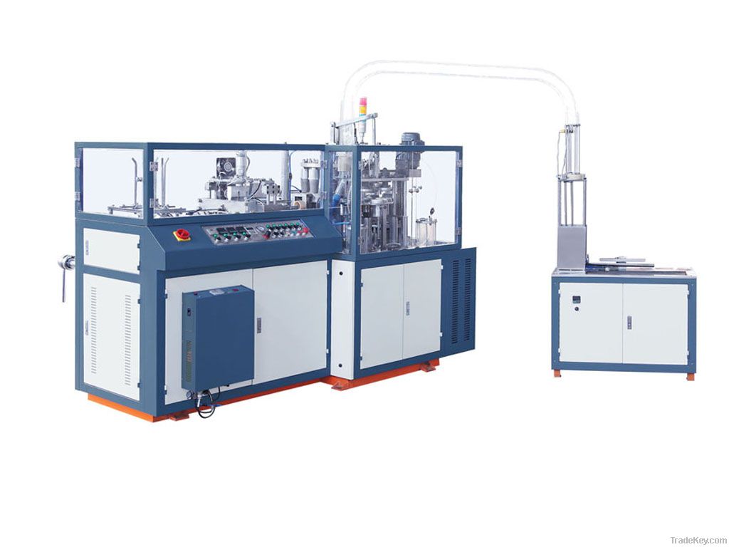 Automatic high speed paper cup forming machine