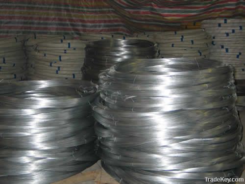 Galvanized steel wire for fishing net