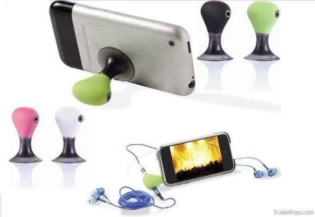 Mini holder with 3.5mm audio for iPhone/Smartphone/Tablet