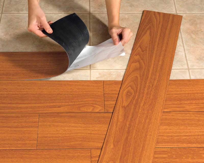 6&quot;*36&quot;*1.5mm self stick vinyl floor tile