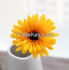 artificial silk sun flower gerbera chrysanthemi flower home and party decorative flowers festive and party hot sell free shipping