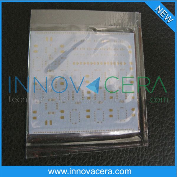 Alumina thin film metallized ceramic substrate