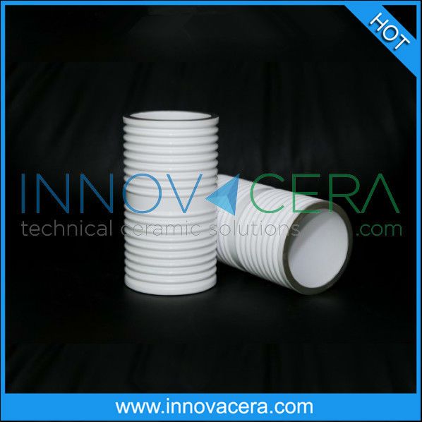 Mo/Mn metallized ceramic tube