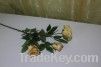 artificial flower (3-head rose)