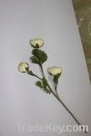 artificial flower (3-head small camellia)