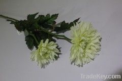 artificial flower(2-head chrysanthemum)