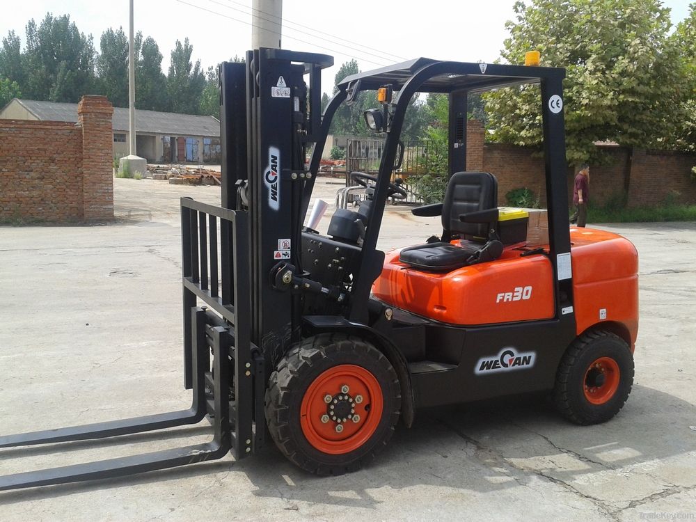 3 tons new diesel forklift truck