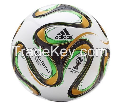 Authentic Brazil World Cup Brazuca Soccer Ball Size 5 FIFA Match Football
