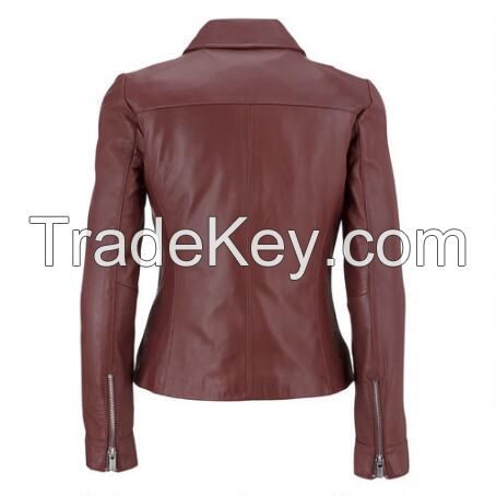 Manufacturer price custom men women motorcycle pu leather jacket