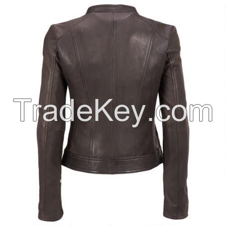 Custom Men's Biker Leather Jacket