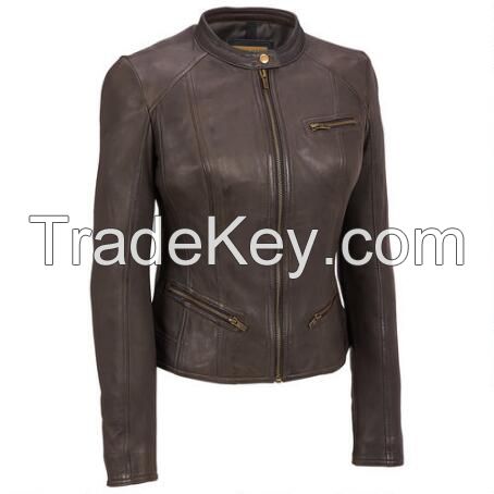 Custom Men's Biker Leather Jacket