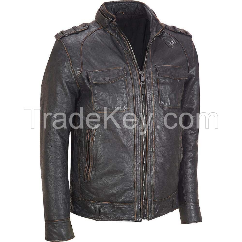 Wholesale Fashion PU Leather Jackets Ladies Leather Jacket